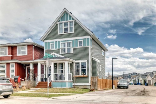 404 Redstone Grove Ne, Calgary, AB - Outdoor With Facade