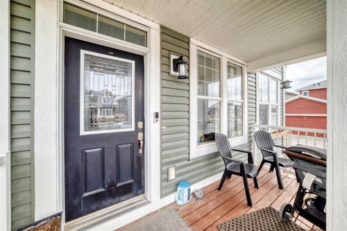 404 Redstone Grove Ne, Calgary, AB - Outdoor With Deck Patio Veranda With Exterior