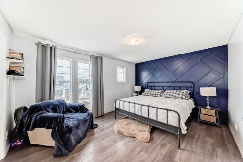 404 Redstone Grove Ne, Calgary, AB - Indoor Photo Showing Bedroom