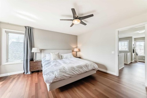 127 Cimarron Park Circle, Okotoks, AB - Indoor Photo Showing Bedroom