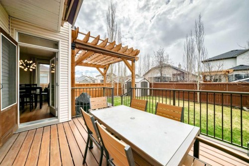 127 Cimarron Park Circle, Okotoks, AB - Outdoor With Deck Patio Veranda With Exterior