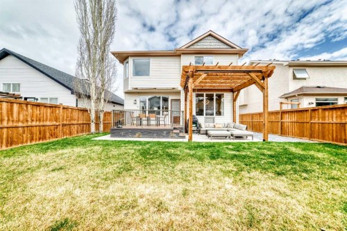 127 Cimarron Park Circle, Okotoks, AB - Outdoor With Deck Patio Veranda