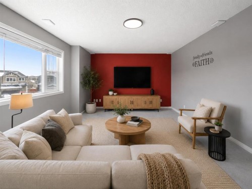 72 Pantego Close Nw, Calgary, AB - Indoor Photo Showing Living Room