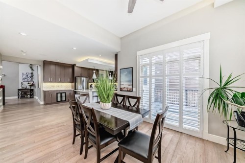 193 Kinniburgh Circle, Chestermere, AB - Indoor Photo Showing Dining Room