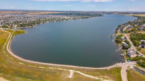193 Kinniburgh Circle, Chestermere, AB - Outdoor With Body Of Water With View
