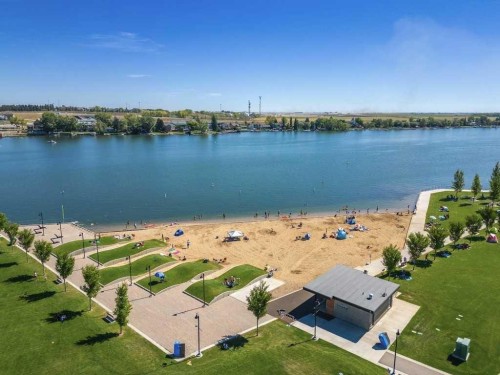 193 Kinniburgh Circle, Chestermere, AB - Outdoor With Body Of Water With View