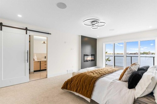 476 West Chestermere Drive, Chestermere, AB - Indoor Photo Showing Bedroom