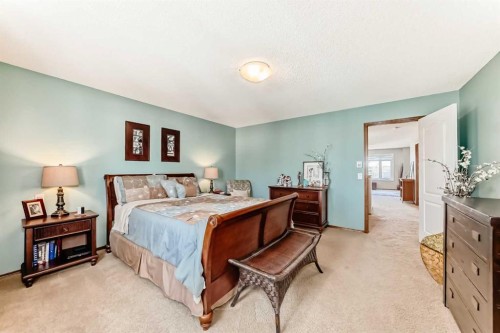 182 Chapalina Close Se, Calgary, AB - Indoor Photo Showing Bedroom