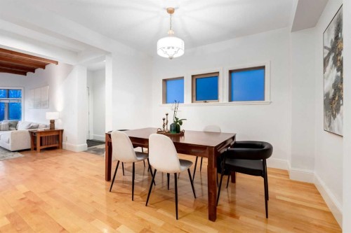 2021 32 Avenue Sw, Calgary, AB - Indoor Photo Showing Dining Room