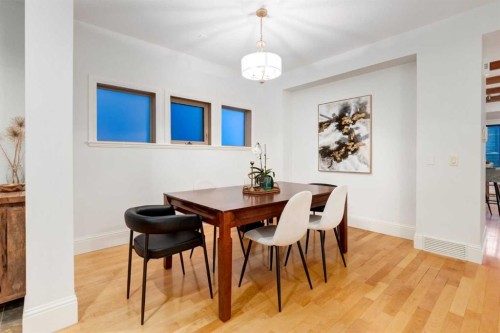2021 32 Avenue Sw, Calgary, AB - Indoor Photo Showing Dining Room
