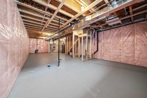 46 Versant View Sw, Calgary, AB - Indoor Photo Showing Basement