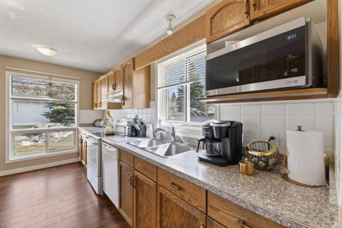 24 Deer Ridge Close Se, Calgary, AB - Indoor Photo Showing Kitchen With Double Sink