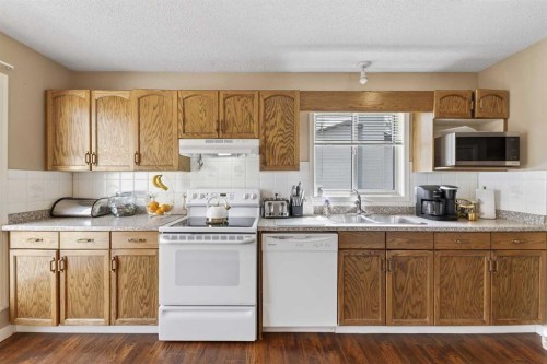 24 Deer Ridge Close Se, Calgary, AB - Indoor Photo Showing Kitchen With Double Sink