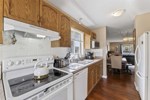 24 Deer Ridge Close Se, Calgary, AB - Indoor Photo Showing Kitchen With Double Sink