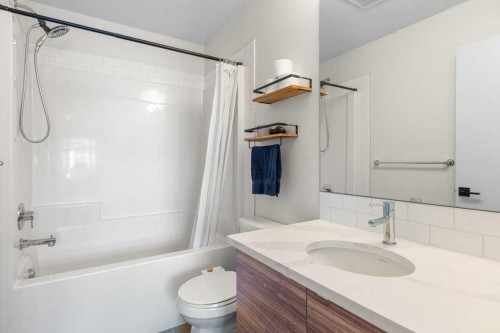 222 Seton Passage Se, Calgary, AB - Indoor Photo Showing Bathroom