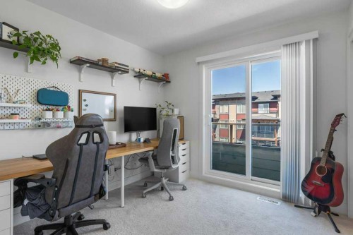 222 Seton Passage Se, Calgary, AB - Indoor Photo Showing Office