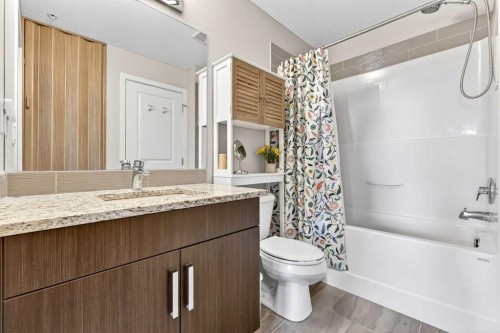 211-200 Cranfield Common Se, Calgary, AB - Indoor Photo Showing Bathroom