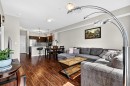211-200 Cranfield Common Se, Calgary, AB  - Indoor Photo Showing Living Room 