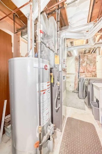 216 Hawkwood Boulevard Nw, Calgary, AB - Indoor Photo Showing Basement