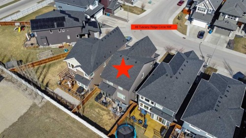 49 Tuscany Ridge Circle Nw, Calgary, AB -  With View