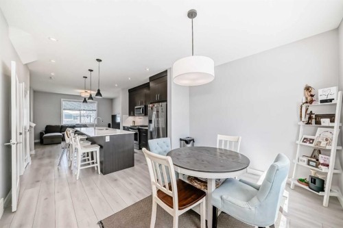 120 Chelsea Drive, Chestermere, AB - Indoor Photo Showing Dining Room