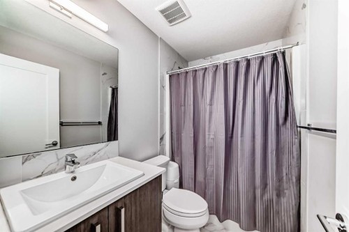 120 Chelsea Drive, Chestermere, AB - Indoor Photo Showing Bathroom