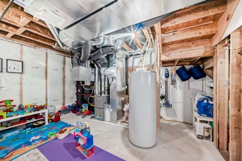 120 Chelsea Drive, Chestermere, AB - Indoor Photo Showing Basement