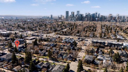 1815 4 Street Nw, Calgary, AB - Outdoor With View