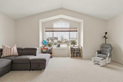 68 Cranfield Place Se, Calgary, AB - Indoor Photo Showing Living Room
