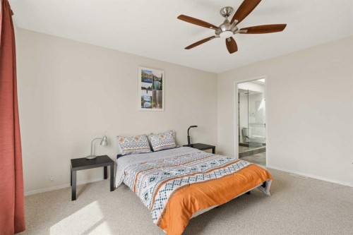 68 Cranfield Place Se, Calgary, AB - Indoor Photo Showing Bedroom