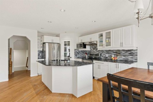 68 Cranfield Place Se, Calgary, AB - Indoor Photo Showing Kitchen With Stainless Steel Kitchen With Upgraded Kitchen