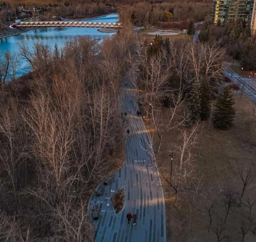 1004-1121 6 Avenue Sw, Calgary, AB - Outdoor With View