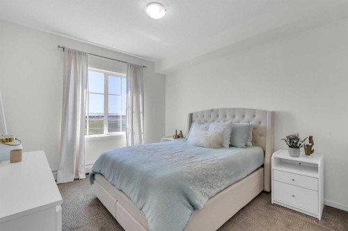 3211-99 Copperstone Park Se, Calgary, AB - Indoor Photo Showing Bedroom