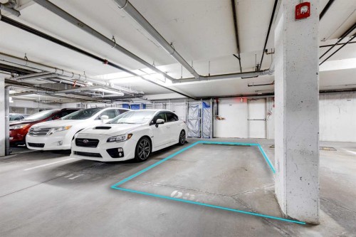 3211-99 Copperstone Park Se, Calgary, AB - Indoor Photo Showing Garage