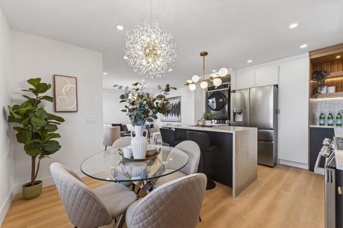 1607 Marlyn Way Ne, Calgary, AB - Indoor Photo Showing Dining Room