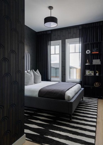 512-8155 8 Avenue Sw, Calgary, AB - Indoor Photo Showing Bedroom