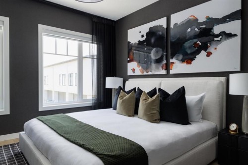 512-8155 8 Avenue Sw, Calgary, AB - Indoor Photo Showing Bedroom