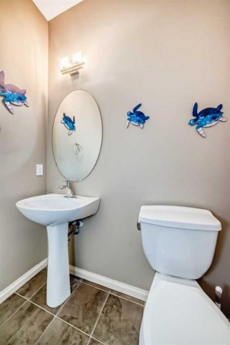 60 Sunset Circle, Cochrane, AB - Indoor Photo Showing Bathroom