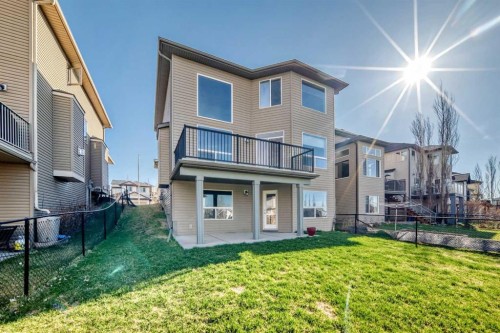 60 Sunset Circle, Cochrane, AB - Outdoor With Deck Patio Veranda