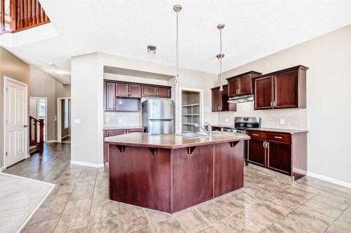 60 Sunset Circle, Cochrane, AB - Indoor Photo Showing Kitchen