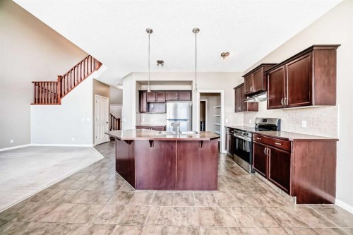 60 Sunset Circle, Cochrane, AB - Indoor Photo Showing Kitchen