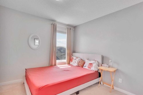 197 Skyview Springs Crescent Ne, Calgary, AB - Indoor Photo Showing Bedroom