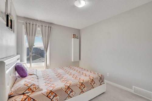 197 Skyview Springs Crescent Ne, Calgary, AB - Indoor Photo Showing Bedroom