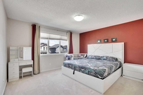 197 Skyview Springs Crescent Ne, Calgary, AB - Indoor Photo Showing Bedroom
