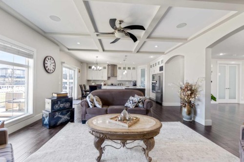 125 Kinniburgh Loop, Chestermere, AB - Indoor Photo Showing Living Room