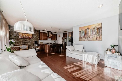 153 Chaparral Valley Mews, Calgary, AB - Indoor Photo Showing Living Room