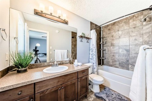 153 Chaparral Valley Mews, Calgary, AB - Indoor Photo Showing Bathroom