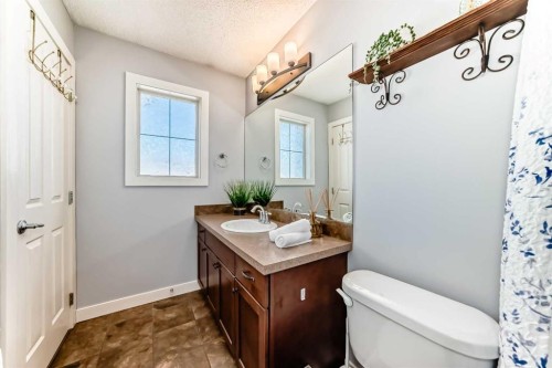 153 Chaparral Valley Mews, Calgary, AB - Indoor Photo Showing Bathroom