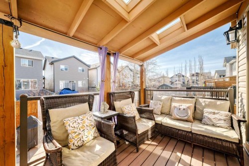 153 Chaparral Valley Mews, Calgary, AB - Outdoor With Deck Patio Veranda With Exterior