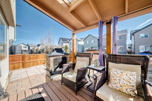 153 Chaparral Valley Mews, Calgary, AB - Outdoor With Deck Patio Veranda With Exterior